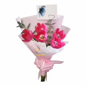 Bouquet de tulipanes