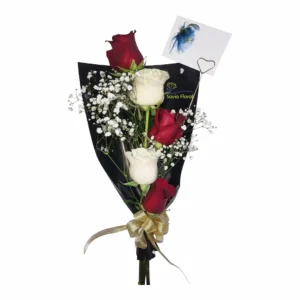 Ramo de rosas alargadas