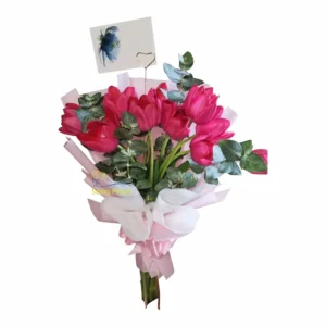 Bouquet de tulipanes